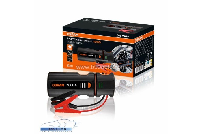 Osram BATTERYjumpstart 1000 Akkumulátor Jump Starter - Powerbank
